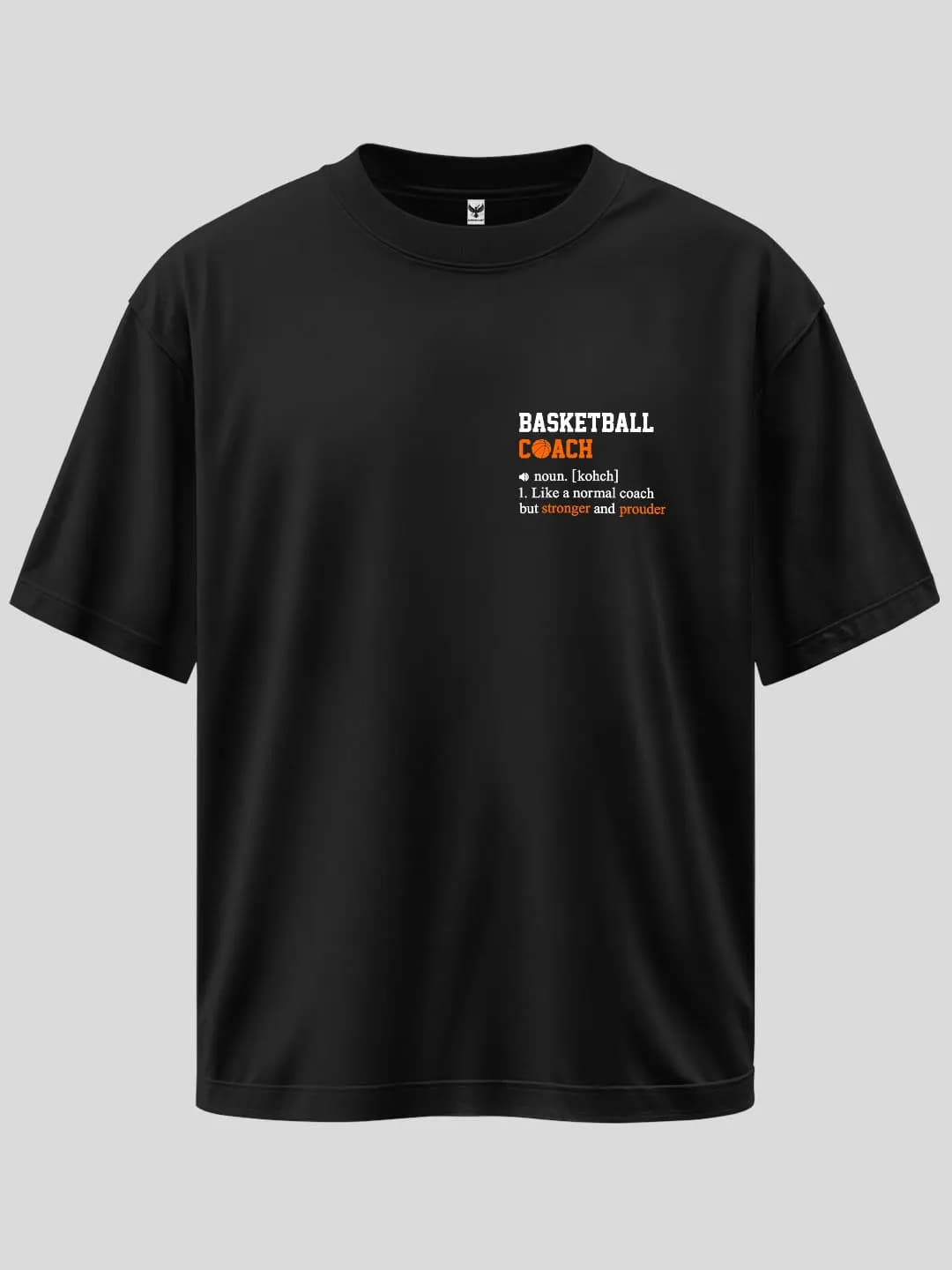 Basketball Coach Arma Oversize Tişört 1