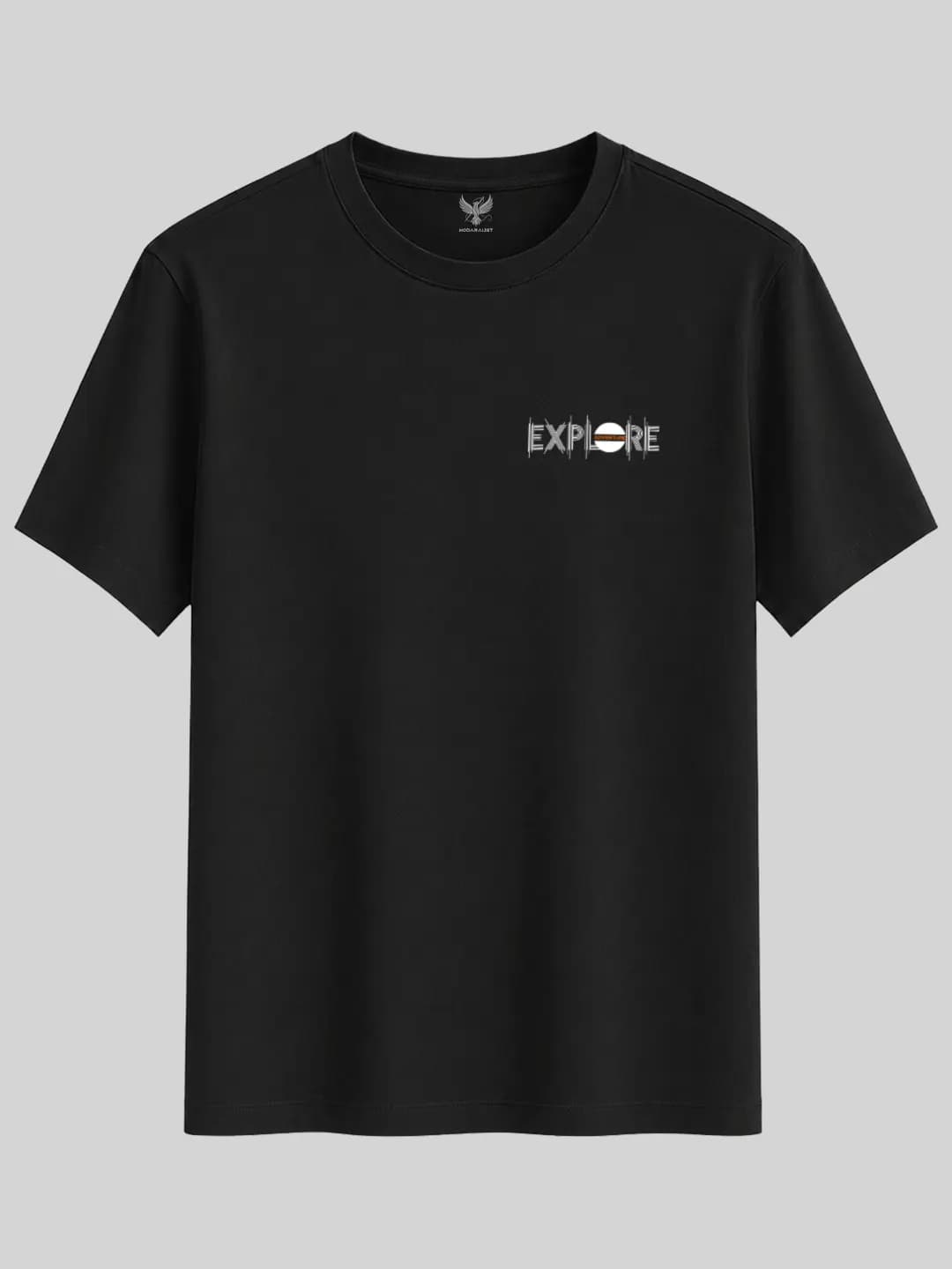 Explore Adventure Minimal Arma Baskılı Regular Tişört 1