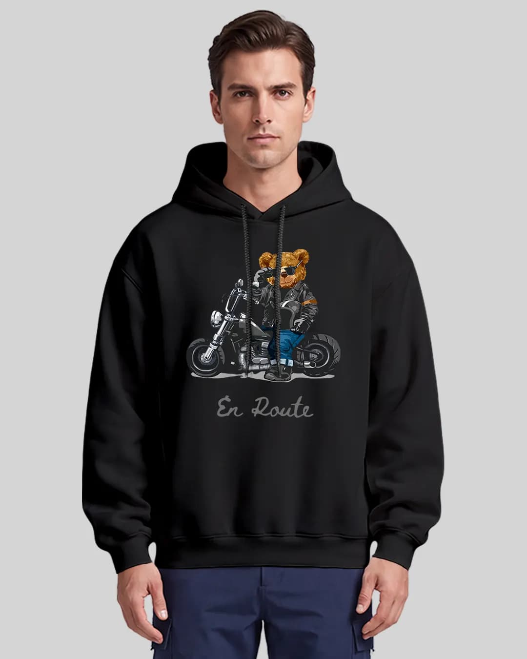 En Route Motorcycle Oversize Boxy Fit Hoodie 1
